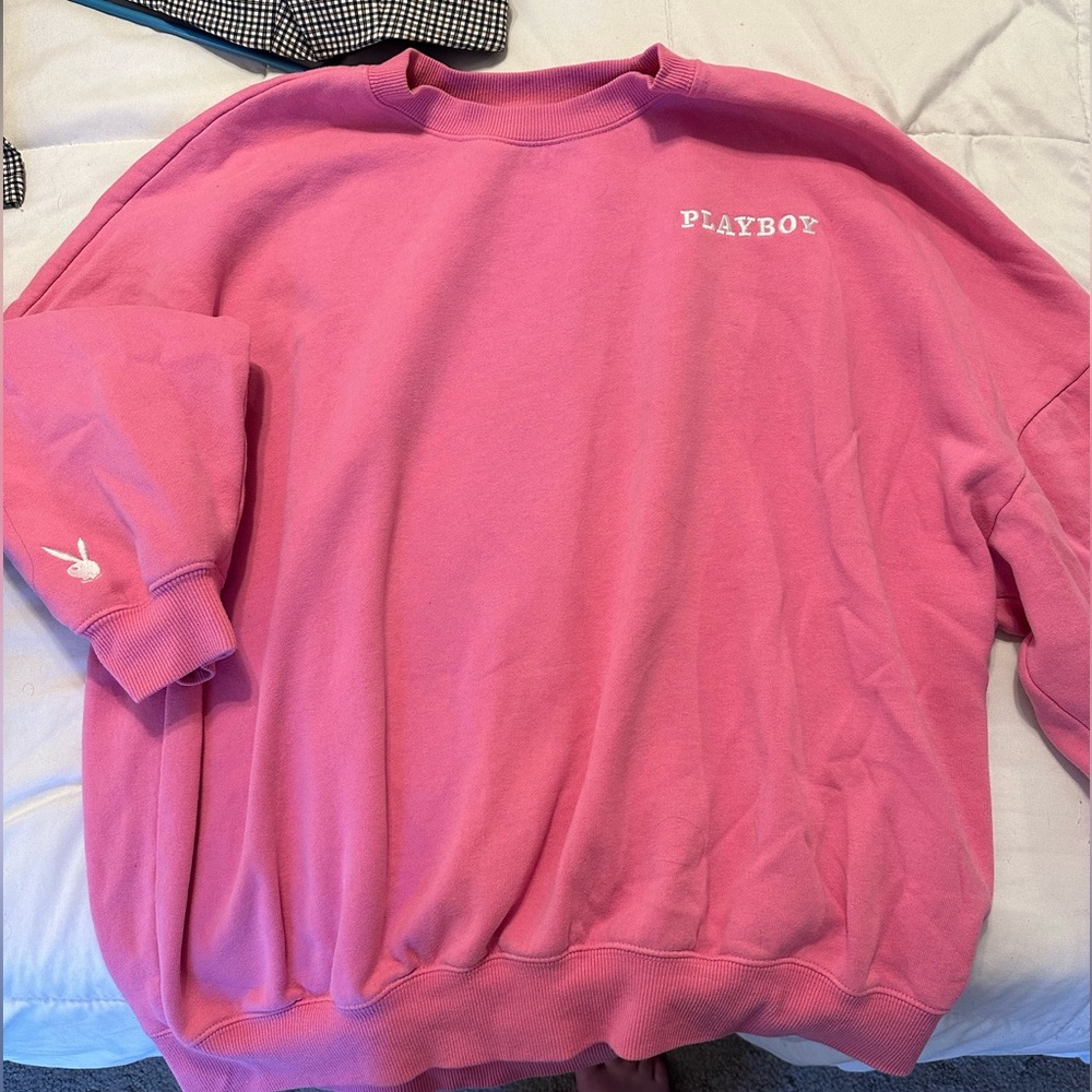 Pink Playboy Crewneck